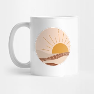 Abstract Sunset Painting 3.6 Mug